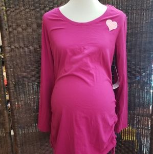 NWT Great Expectations Maternity Shirt Size M